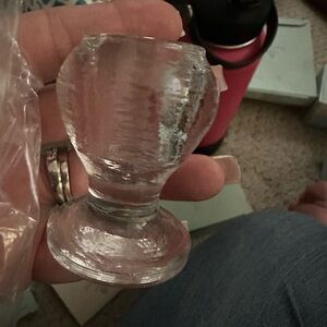 Partylite Elegant Glass Taper Holder